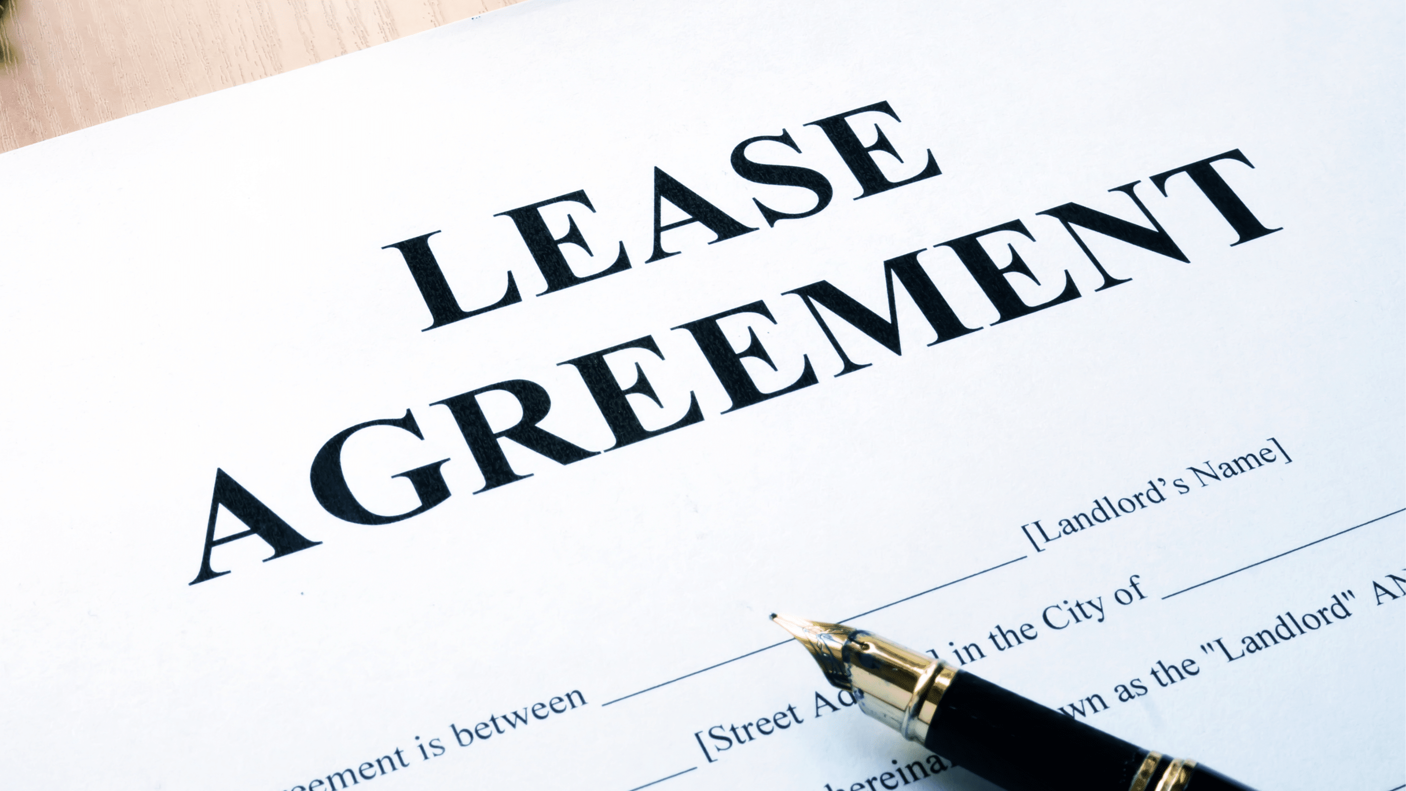 Things to Know When You’re Ready to Sign the Lease