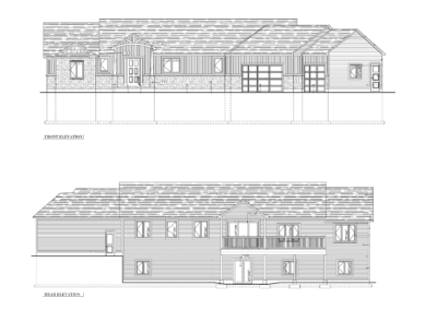 Kinsella Front and Rear Elevation