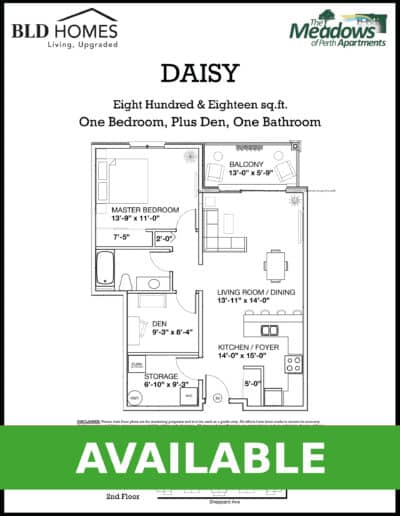 Daisy available