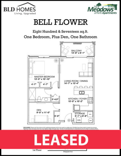 Bell Flower leased