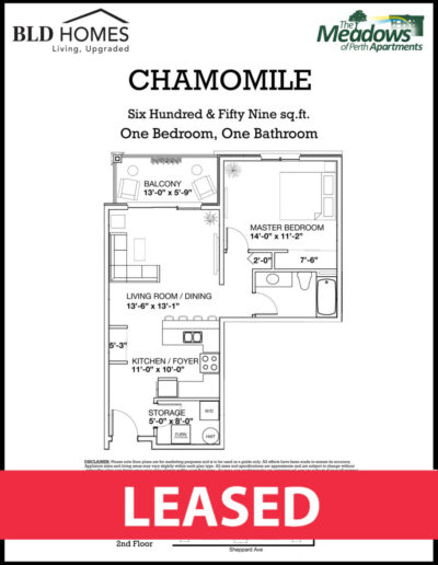 chamomile leased